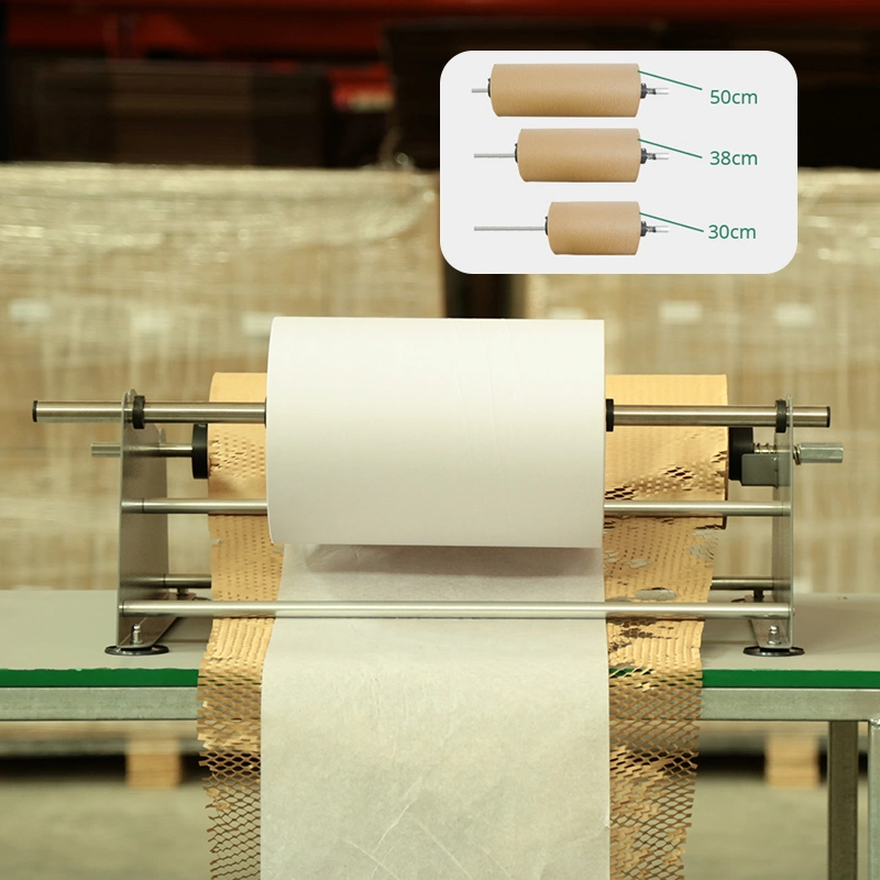 New Trend Roll Cushion Packaging Dispenser Kraft Wrapping Honeycomb Paper Machine