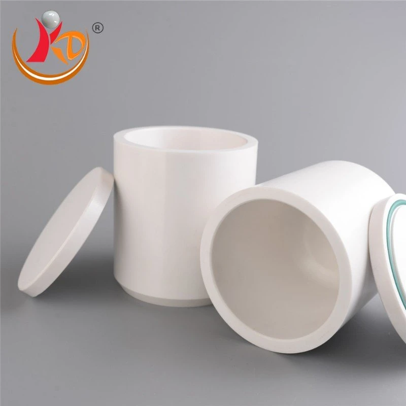 Good Chemical Corrosion Resistance High Temperature Endurance Alumina Roll Mill Jar