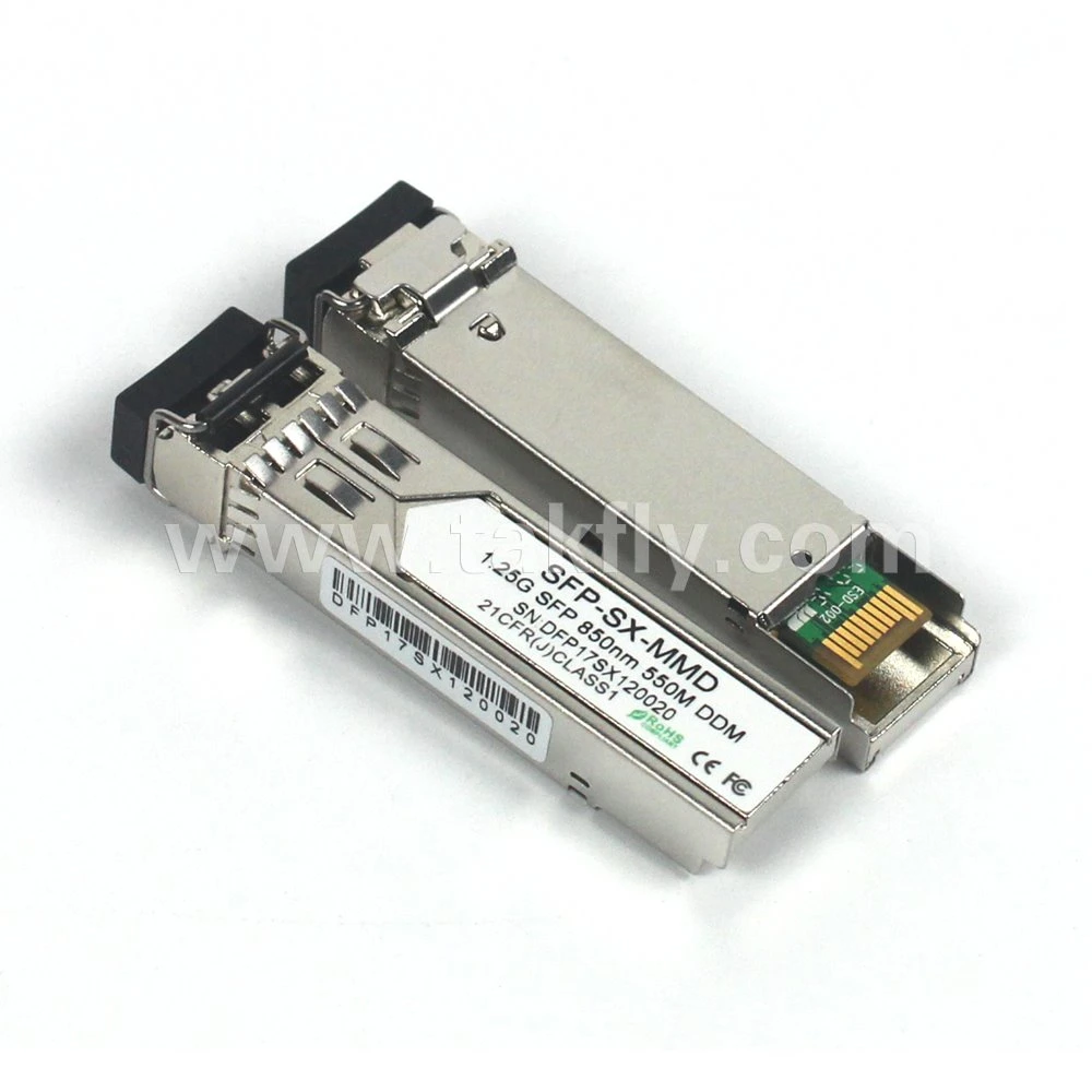 LC 10g FTTH fibras doble transceptor óptico mini-GBIC 1310 nm, 40km de llegar a