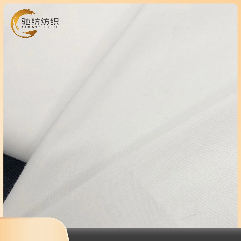 Factory Direct Sale Poly Cotton Plain Dyed Poplin Stock Lot Fabric Textile Tc 65 35 for Uniform Workwear