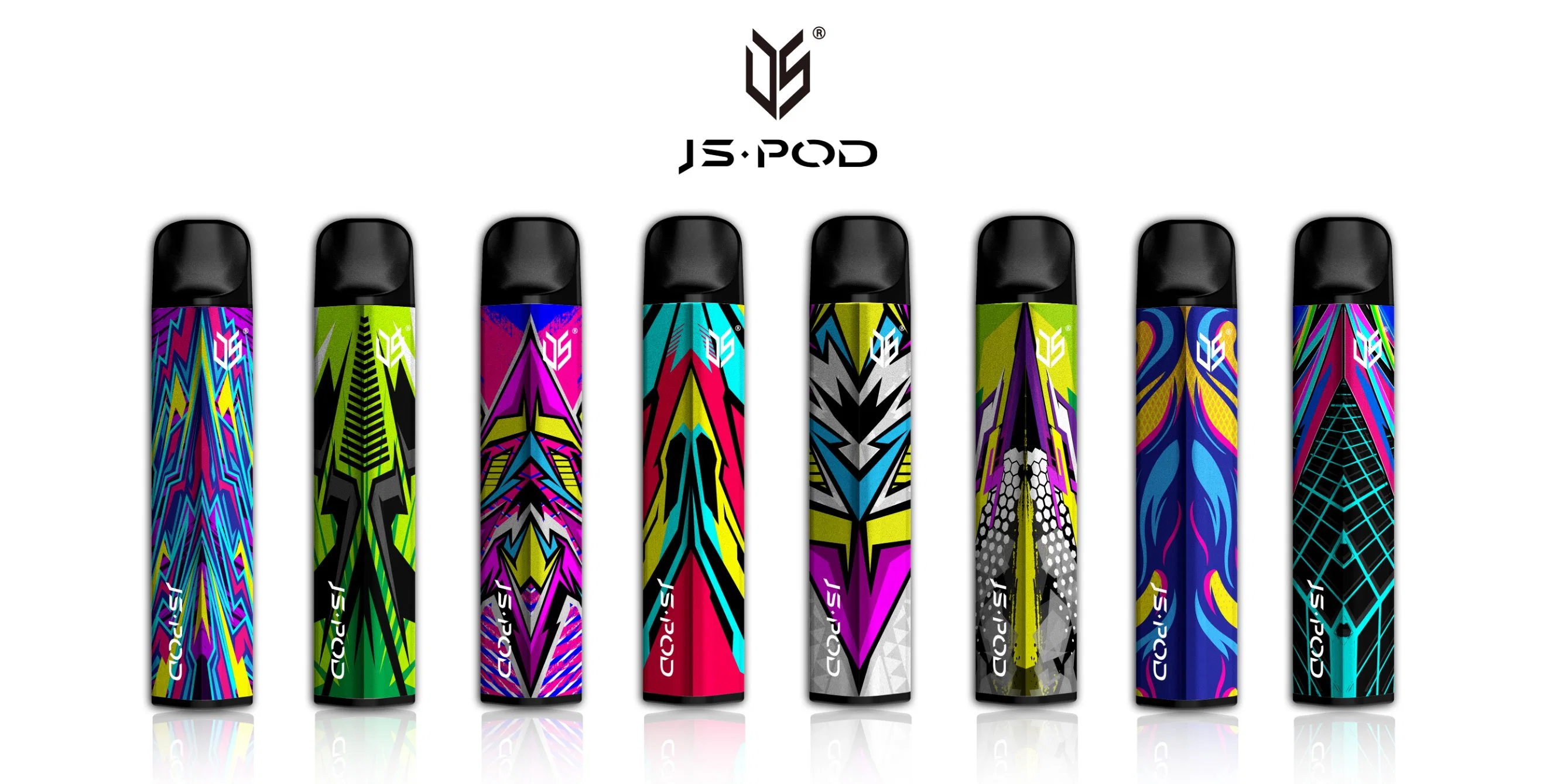 8 Flavors Js Pod Mini Wholesale/Supplier Disposable/Chargeable Electronic Cigarette Vape Pen Ecig 800puffs 600puffs