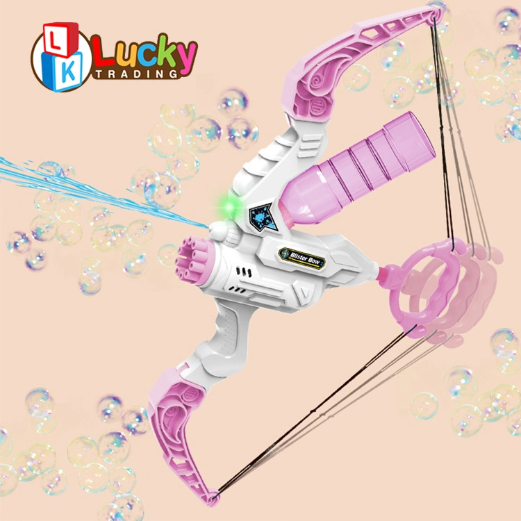 2 en 1 Bow Arrow Bubble Gun y Bubble Water Blaster