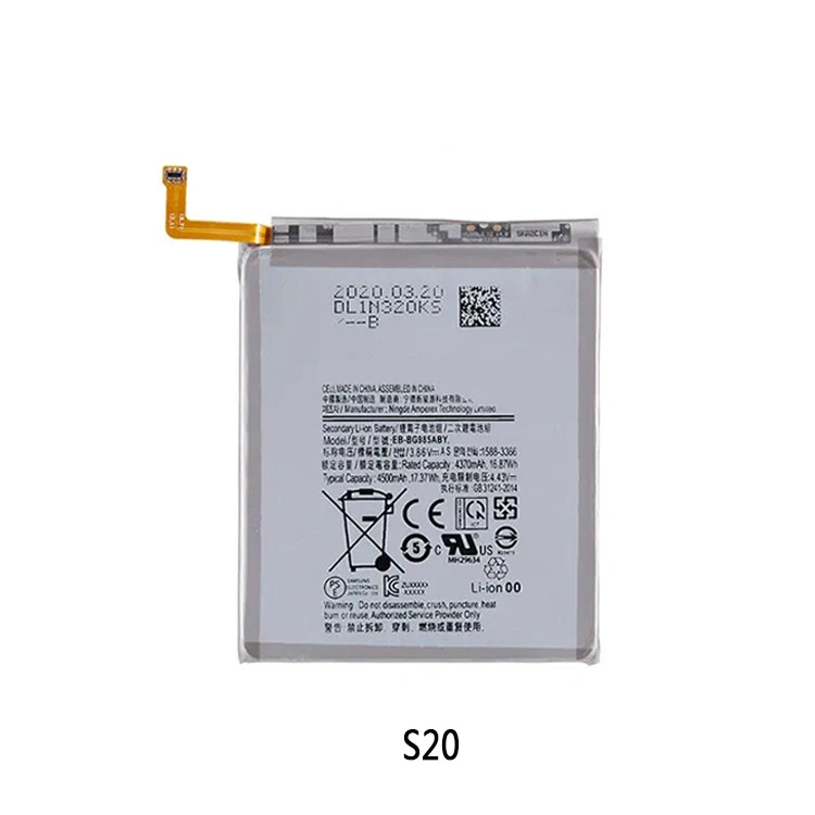 OEM Original Eb-Bg980aby Compatible with Samsung Galaxy S20 S21 S22 Ultra S23 Plus 5g Mobile Phone Li-ion Battery Replacement 5000mAh