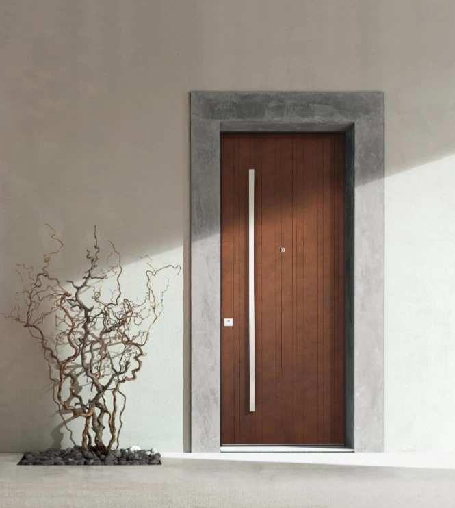 Factory Wholesale/Supplier Popular Solid Wooden Door Bedroom Interior Wood Door