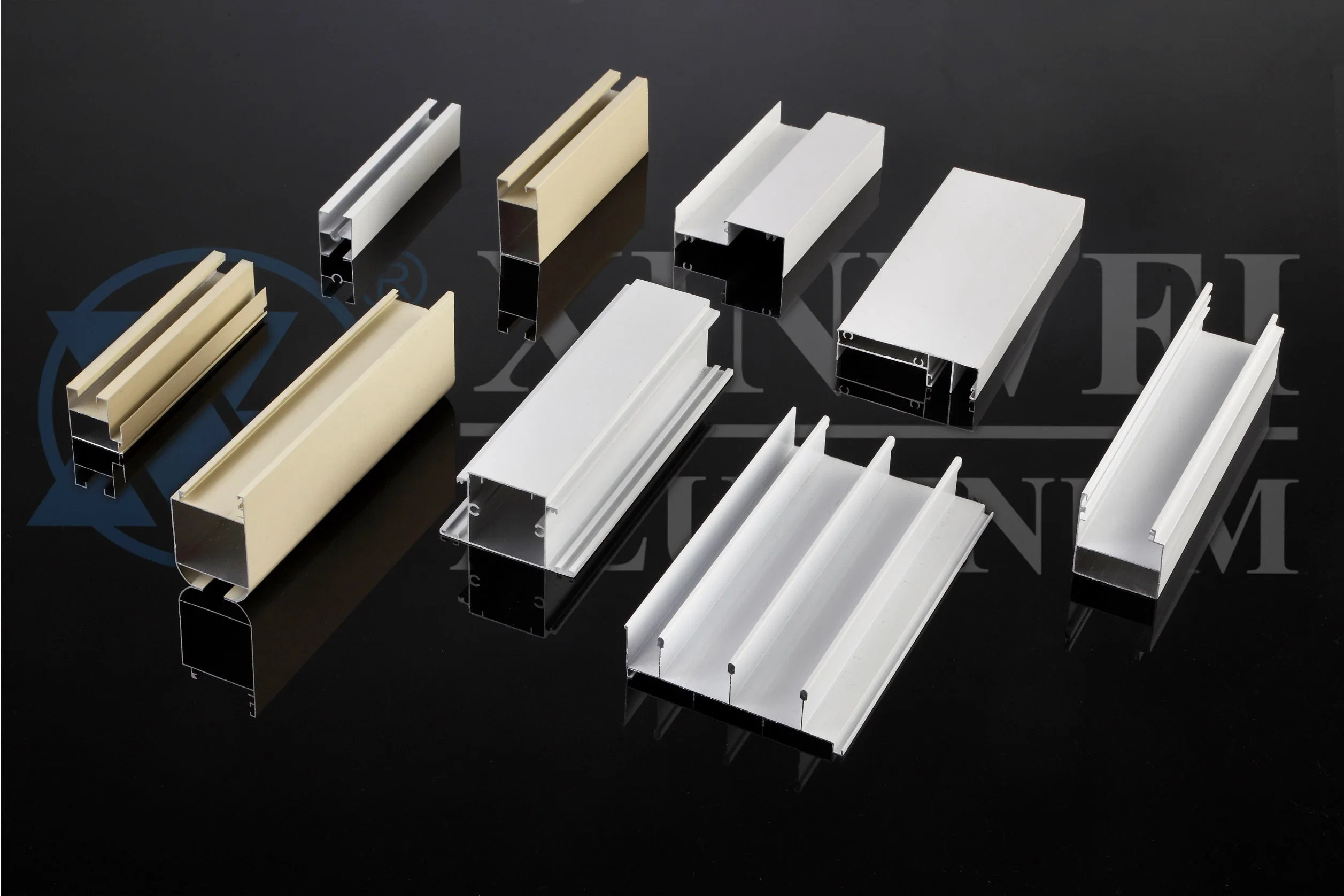 High quality/High cost performance  Factory Direct Metal OEM Anodized and Powder Coated Aluminum Extrusion for Ghana Africa Market