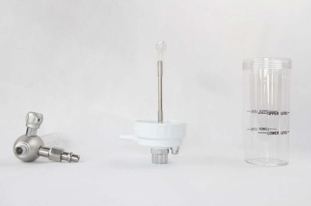 Aluminum Body Material Oxygen Flowmeter with Humidifier with Different Standard Adapter