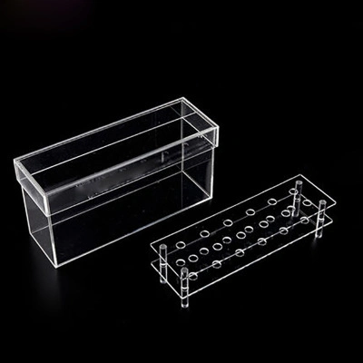 Square Clear Acrylic Flower Box Wedding Crystal Rose Box