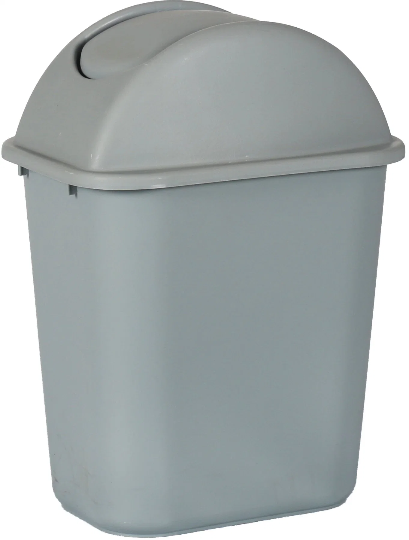 23liter / 42liter Square Plastic Dustbin with Cover for Office