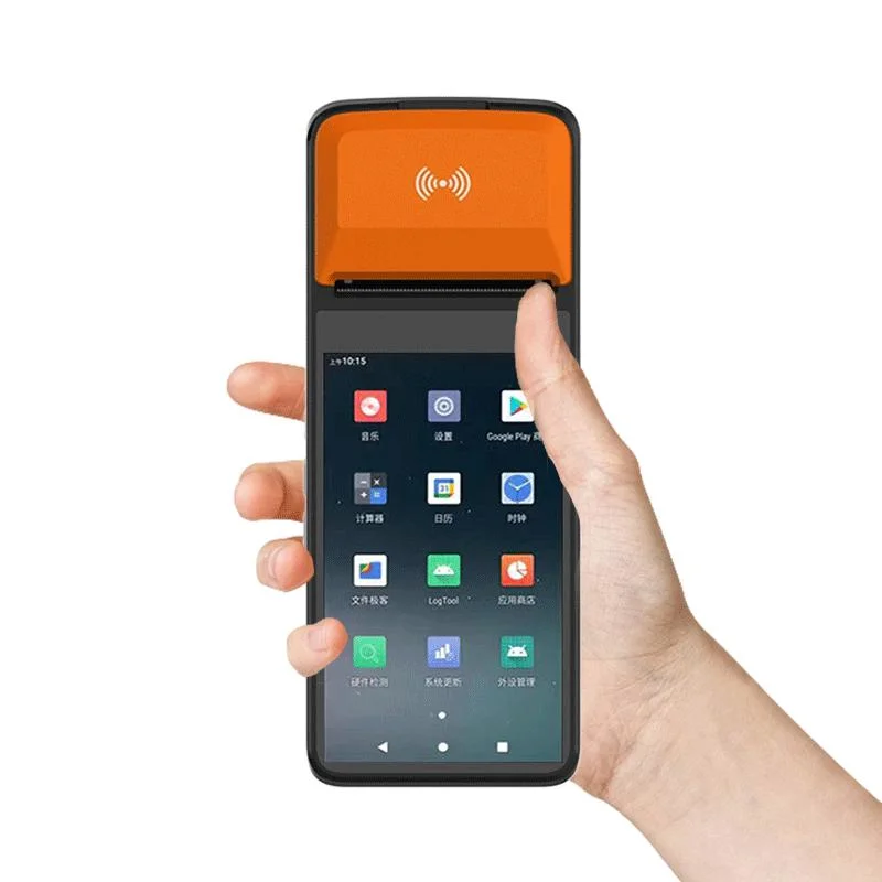 11 Terminal de mano Ydcrpos Android Android portátil con pantalla táctil de ODM POS la máquina registradora Crypto Procesador de Pagos Minoristas