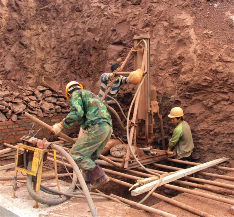 Portable Electric Borehole Drilling Rig for Quarry