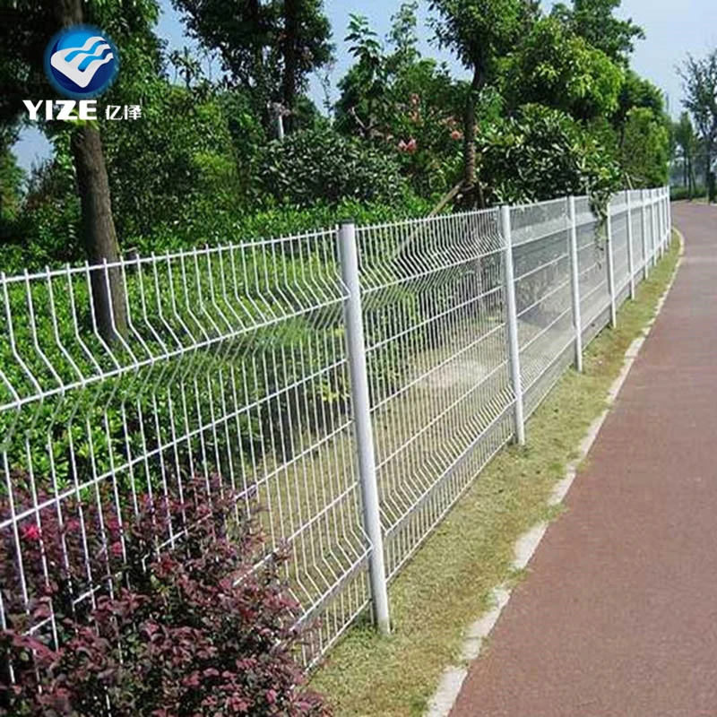 Custom Decoration Courtyard Entrance Aluminum Gate Driveway Slide Gate 3D Weld Curve Slat Panel