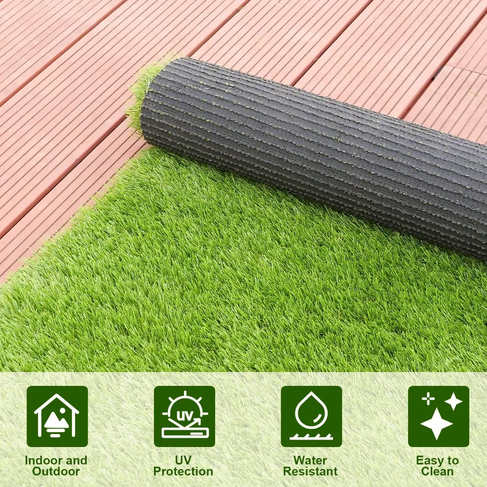 Nylon PE Lw PP Bag 2m*25m China Artificial Turf Grass