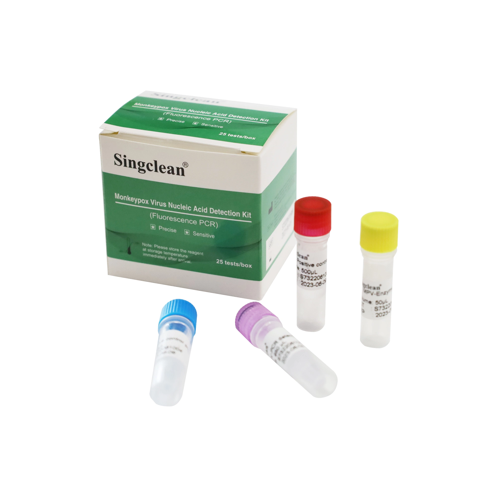 El ácido nucleico del virus Monkeypox Singclean Kit de detección de fluorescencia (PCR) prueba de diagnóstico rápido IVD