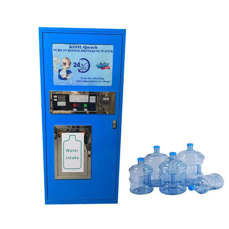 Automatische Reinigung Umkehrosmose reines Frischwasser Vending Maschine für Verkauf
