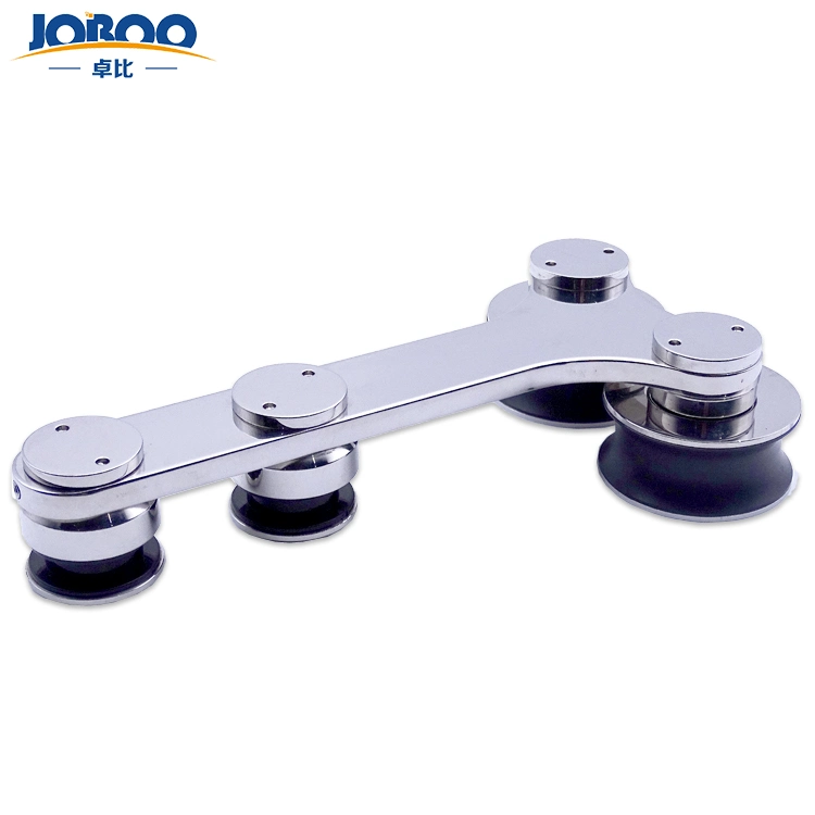 Stainless Steel Sliding Door Hardware Double Hanging Wheels