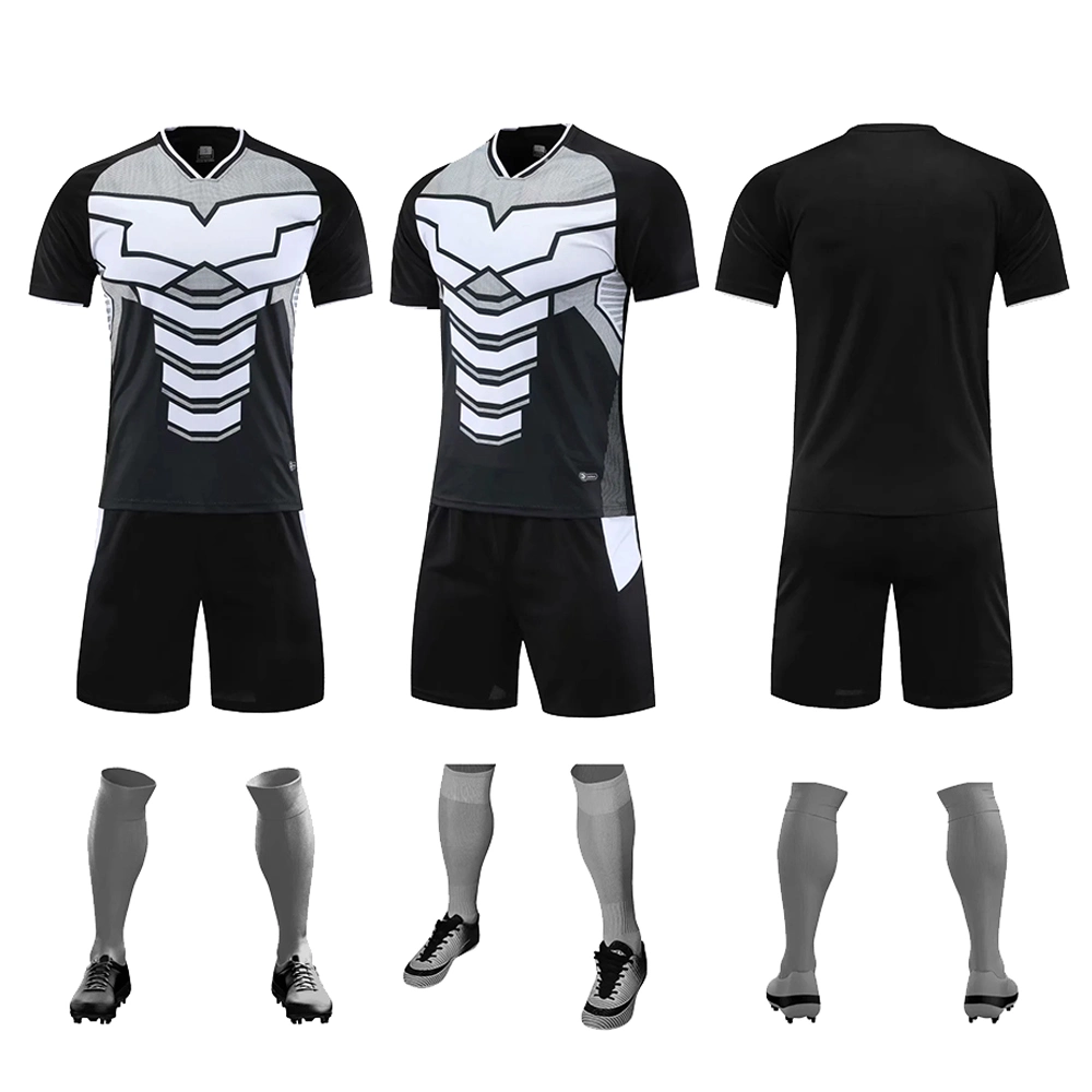 Camisola de futebol de alta qualidade respirável Quick Dry, Classic Sublimation Jersey