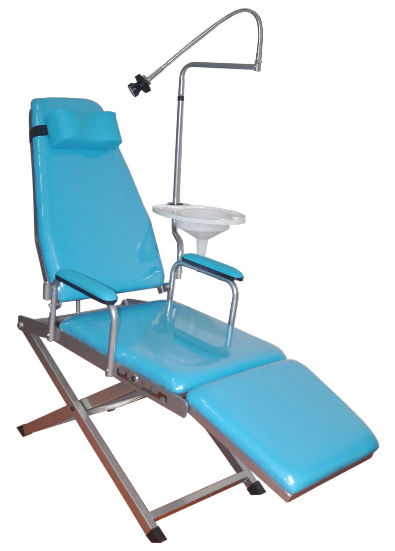 Unité de pliage de type simple dentaire fauteuil dentaire portable