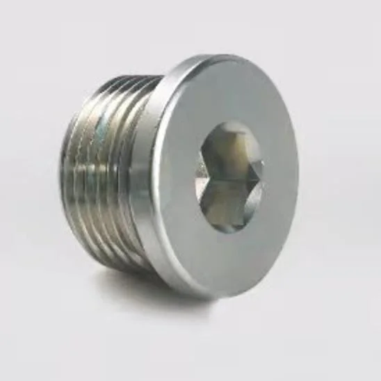 Customized Hydraulic Adaptor Stainless Steel Hexagon Plug