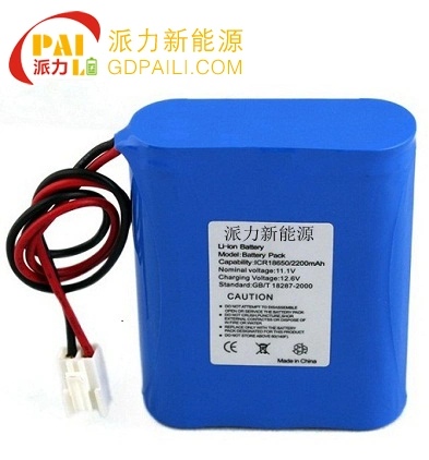 Fitness Equipment Battery 18650 3s1p 11.1V 2200mAh Battery Pack