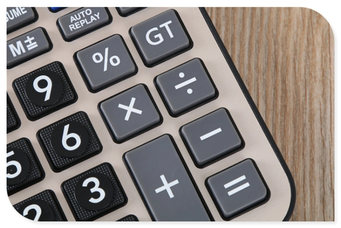 Calculatrice de bureau financier Grande calculatrice de touches