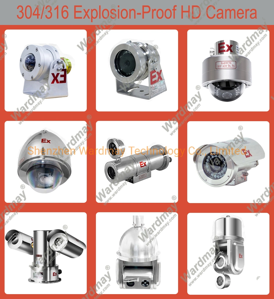 1080P 316 Stainless Steel 36X Zoom Explosion-Proof IP Camera