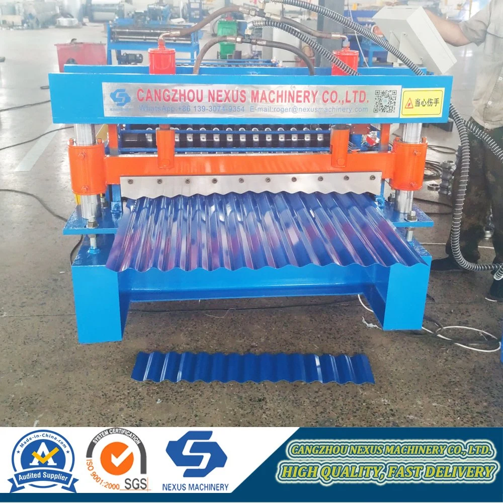 Nexus Iron Corrugated Making Machine Metal Roof Sheet Roll Forming Machine