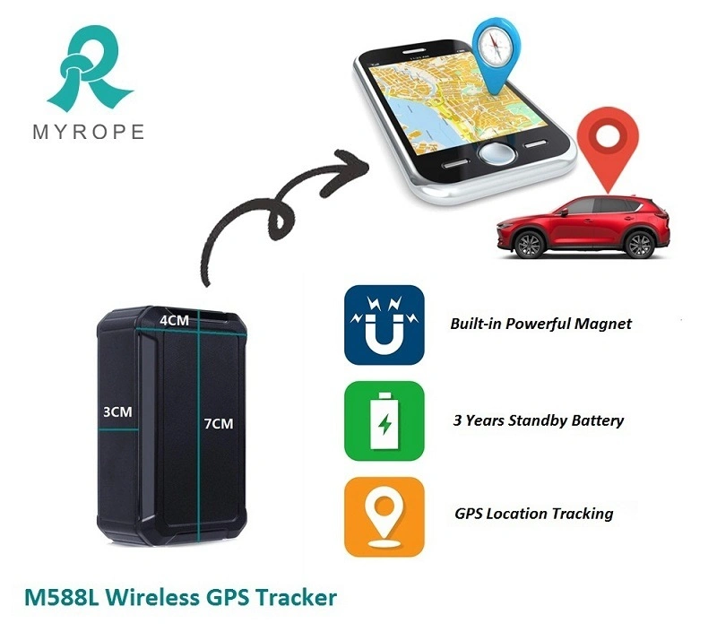 SIM Card GPS Tracking Wireless 2g GPS Tracker with Magnet