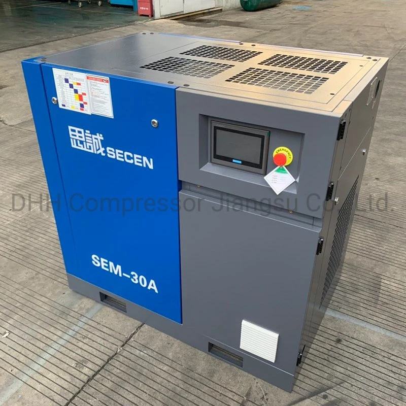 22kw HP 30pm VSD compresor de aire de tornillo rotativo para aplicaciones industriales