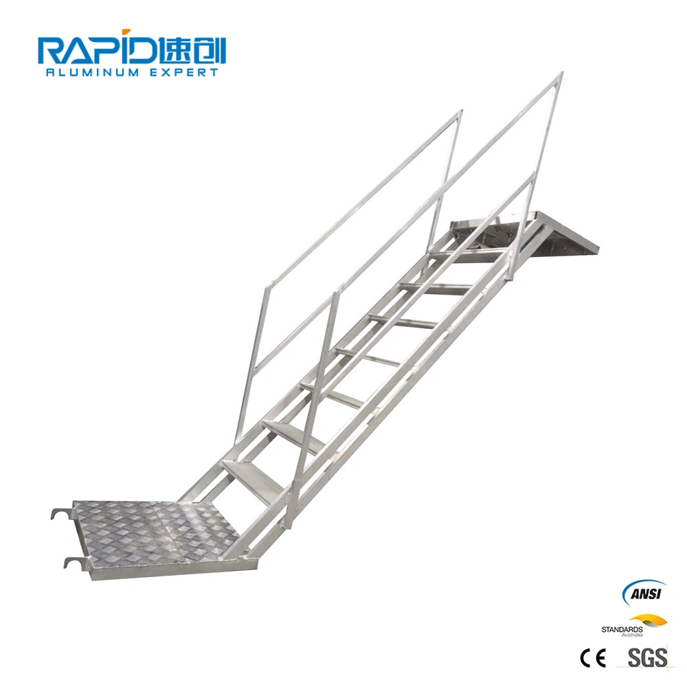 Aluminum Ringlock System Metal Steel Scaffold Ladder