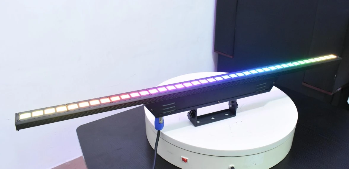 40X3w RGB 3in1 Pixel Control LED Curtain Bar Light