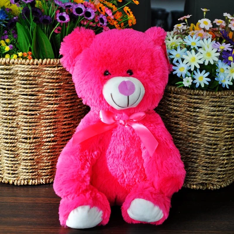 Eco Animals Teddy Bear for Kid Recycled Soft Plush and Stuffed Toy