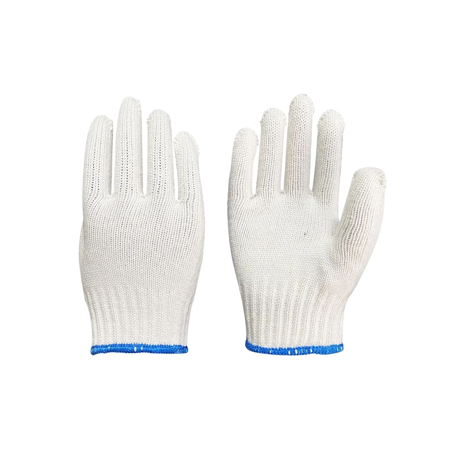 Hot sale Factory gants en coton couleur naturelle pour la main Protection