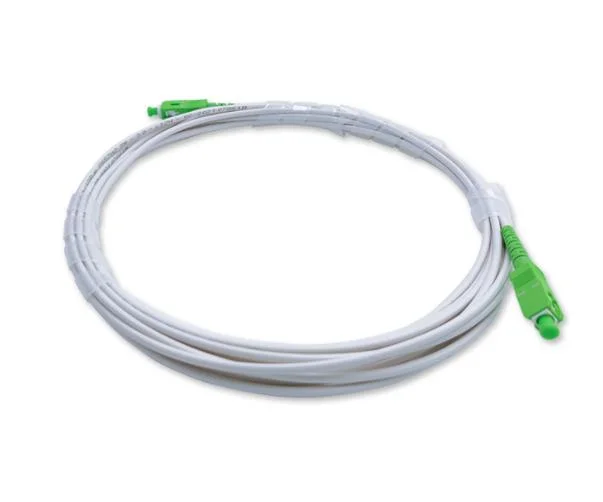 50m Outdoor Drop Cable Sc Upc Simplex Singlemode Patch Cord FTTH Fiber Optic