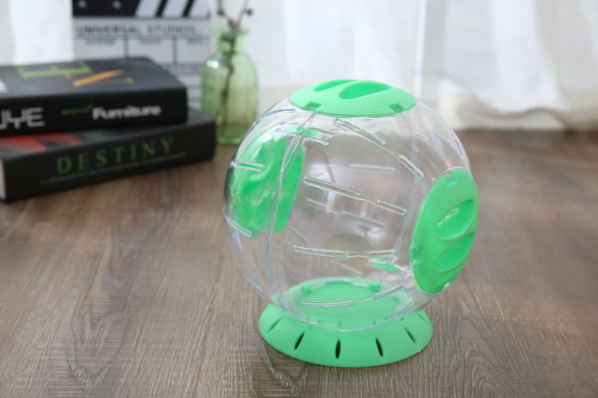 Wholesale/Supplier Crystal Hamster Running Ball Animal Supply Collapsibie Wheel Plastic Hamster Ball Hamster Running Ball Hamster Ball Toy