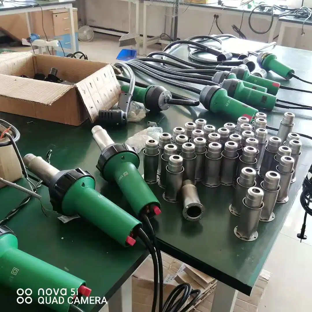 1600W 2000W Vinyl Floor Overlap Hot Blast Torch Hot Air Welder Gun Flooring Welding Tools Heat Gun Accessories for PP PVC HDPE