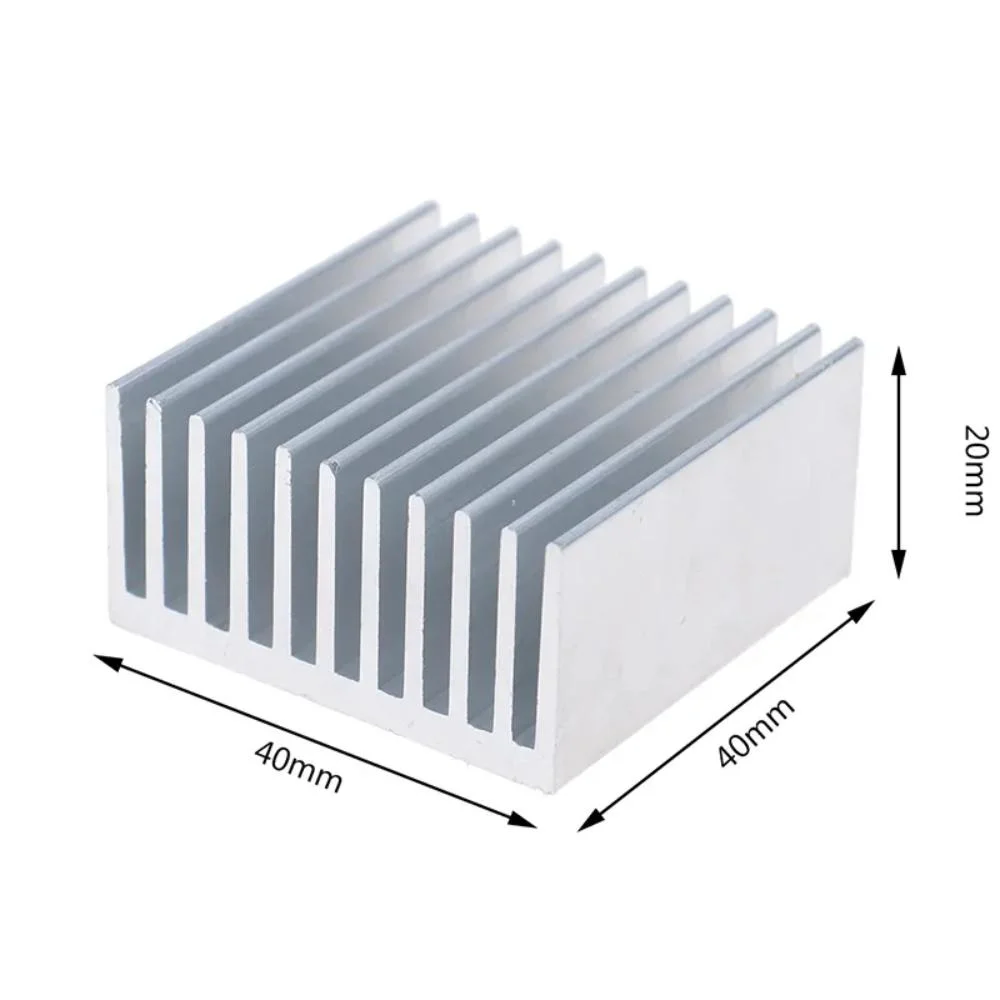 Custom CNC Machined Aluminum Radiators Aluminum Heat Sink Sheet Metal Parts