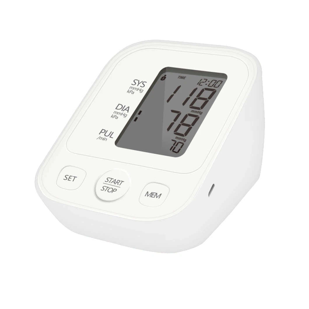 Medical Device LCD Automatic Digital Blood Pressure Monitors