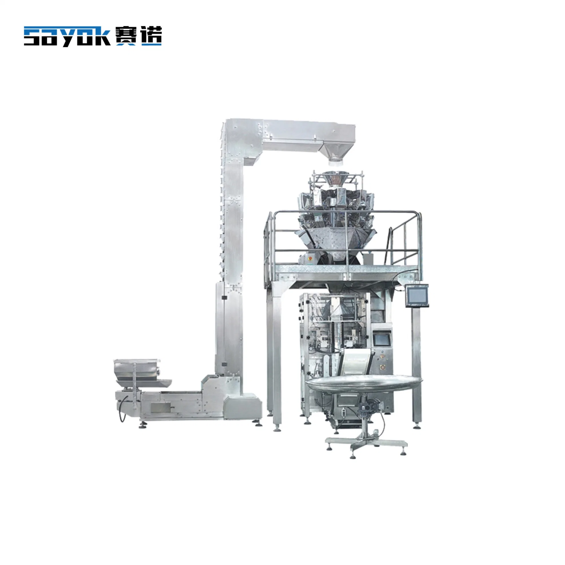 Filling Machines Automatic Vertical Packing Machine with Multi Heads Weigher Other Packaging Machines Meat Sausage Packaging Machine