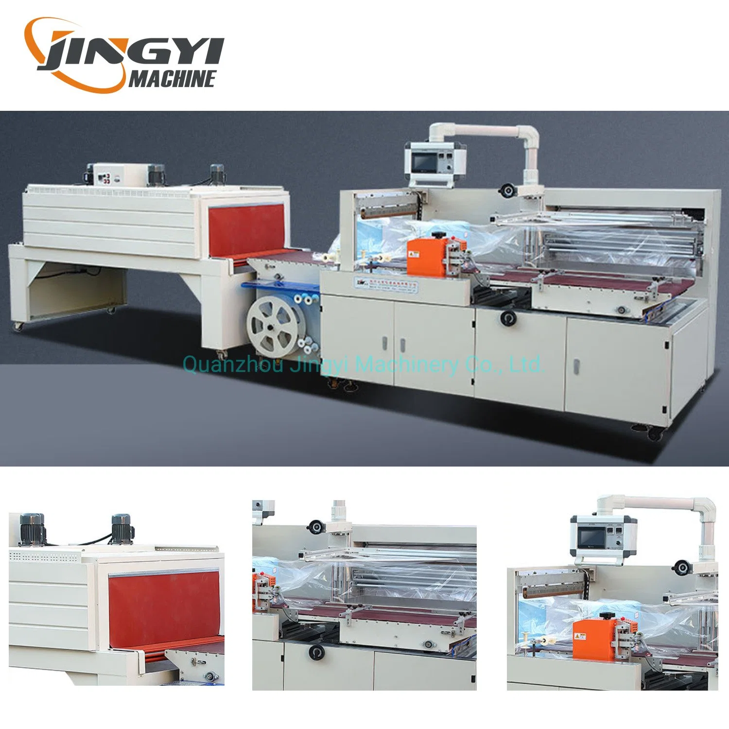 Fully Automatic Maxi Rolls Heat Shrink Packaging Machine