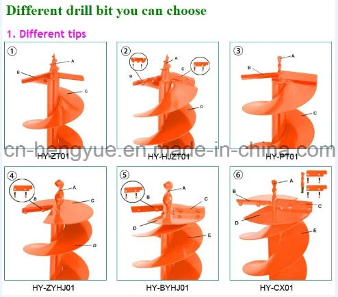 Gasoline Earth Auger Drill