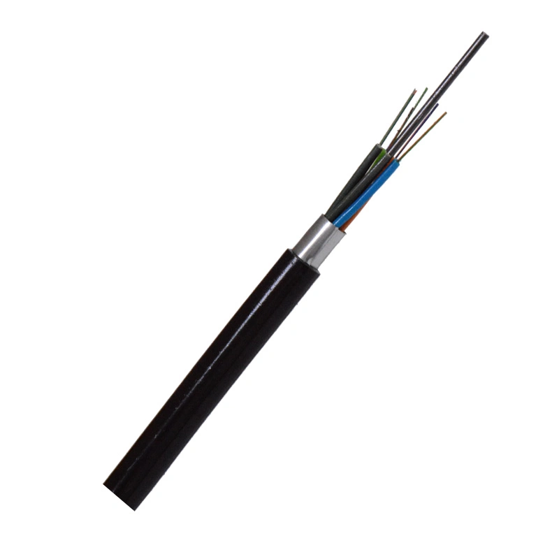 Armoured OFC 24 48 Cores GYTS Fiber Optic Cable Single Mode OS2