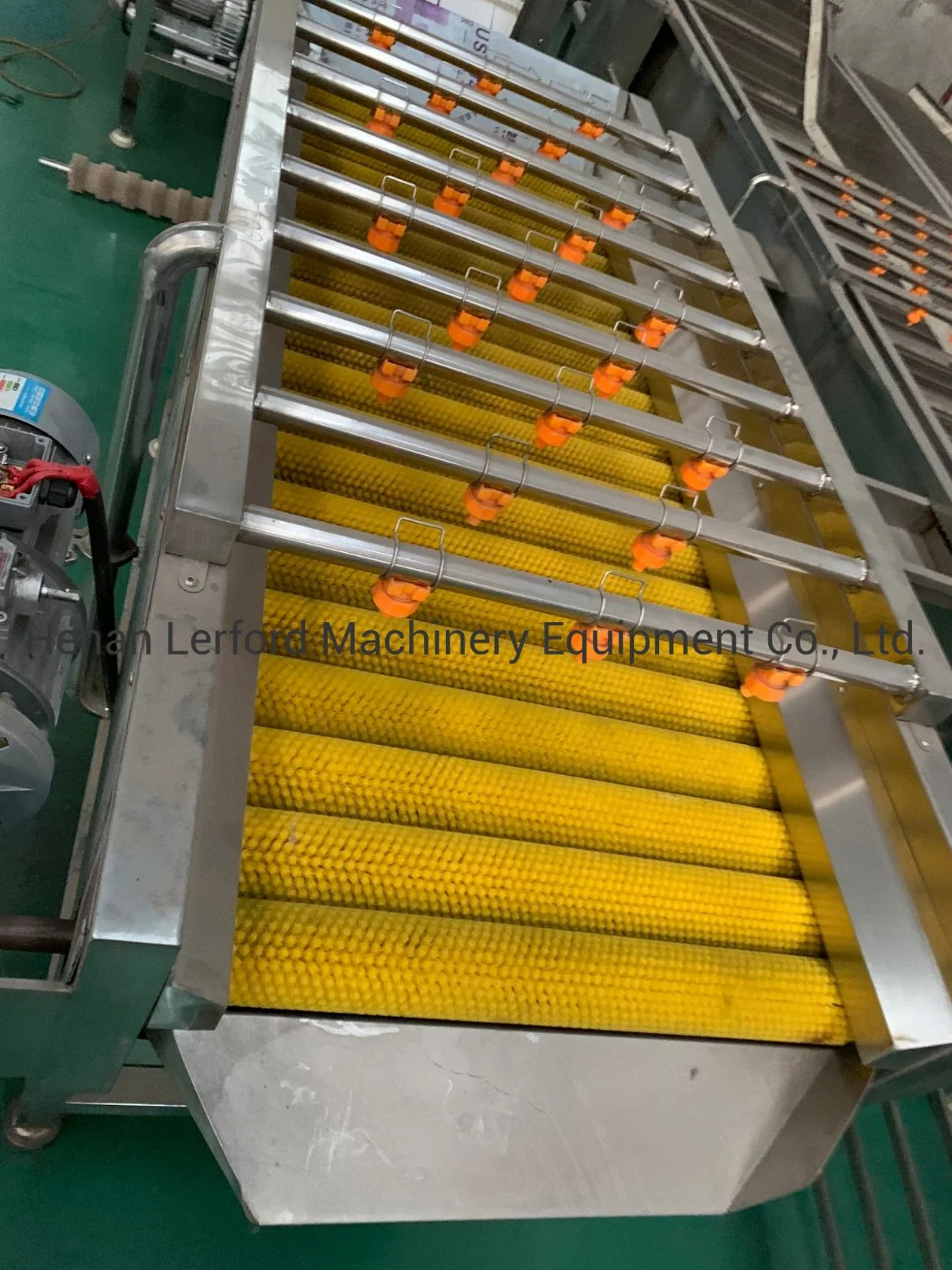 Brush Washing Fruit Vegetable Washer Machine for Sale