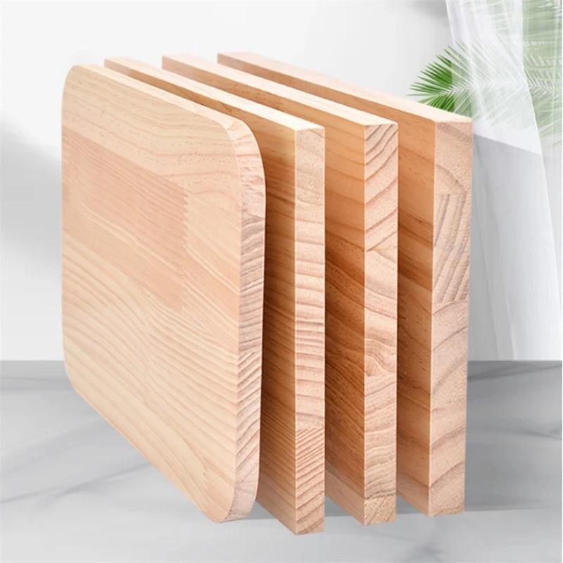 Venda por grosso Nova Zelândia Pine laminados de madeira sólida Boards Pine Dedo madeira comum para painel de parede