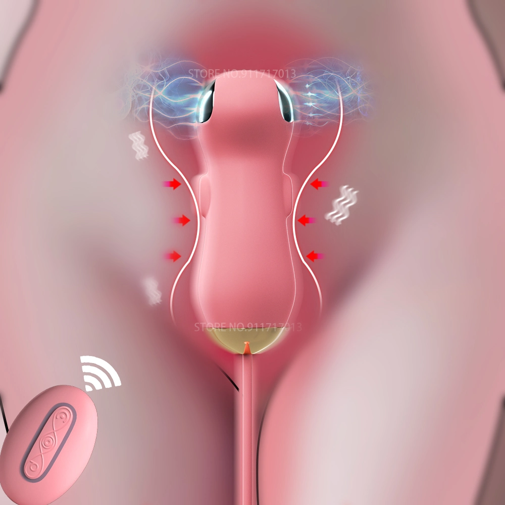 As esferas vaginal de Mulheres Estimulação Clit Vibrador Controle Remoto Kegel choque eléctrico masturbação feminina ovo vibratório