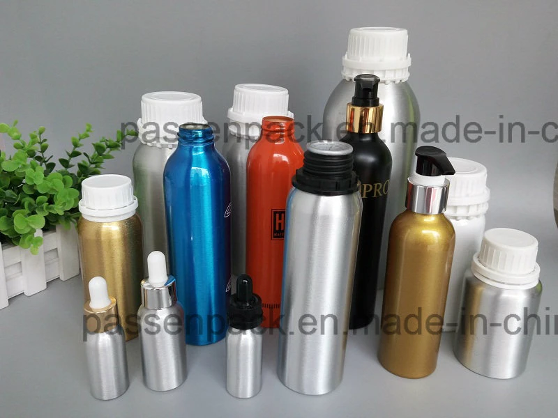 El aluminio envases cosméticos contenedor de aceite con fragancia (PPC-AEOB-025)