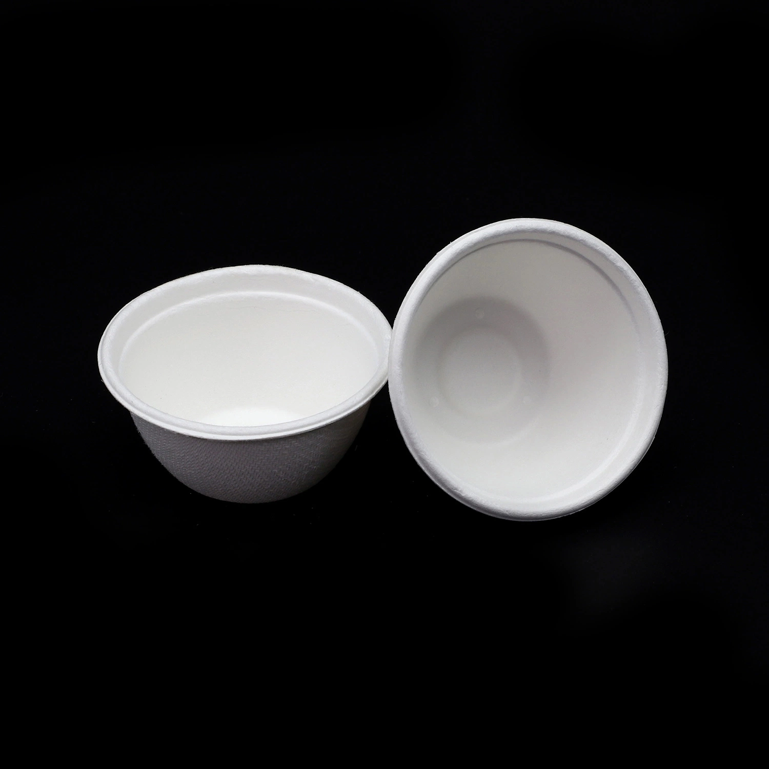 Eco-Friendly Sugarcane Pulp Bagasse Biodegradable Round Disposable Bowl