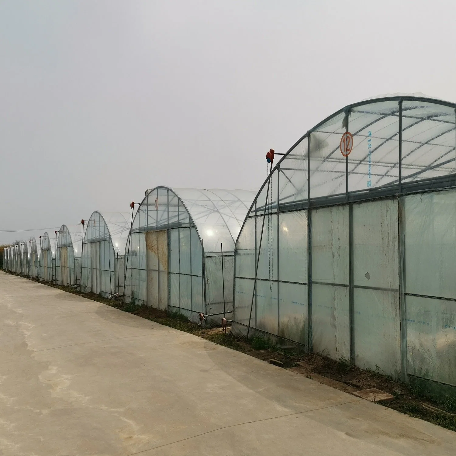 Cover Materical Used Plastic Film Flower House