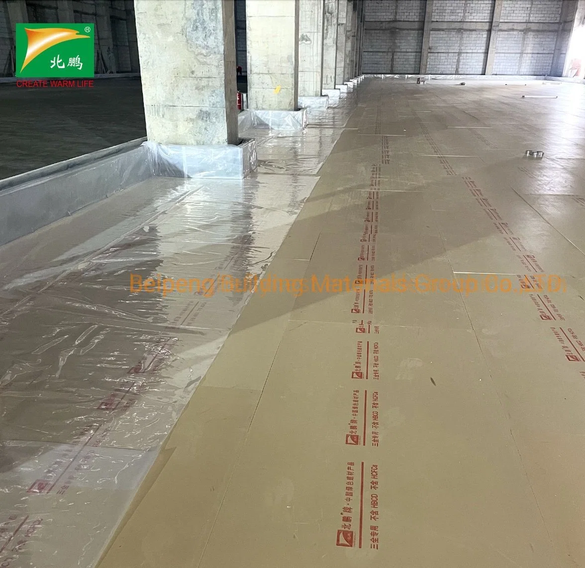 Beipeng Refrigerated Truck Panel XPS Extruded Polystyrene Foam Insulation Panel/Board/Sheet High