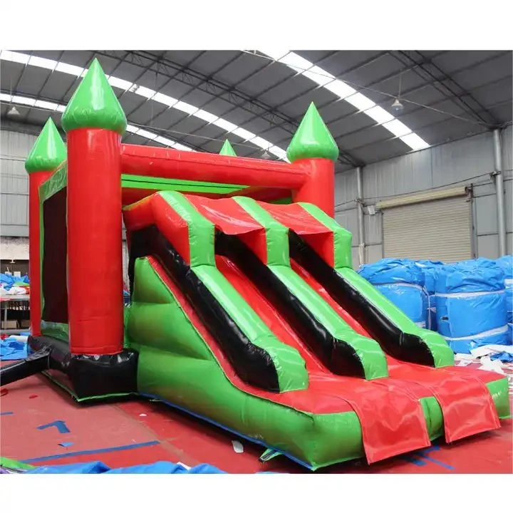 Chinelos insufláveis em PVC de 0,55 mm bouncer o pequeno obstáculo insuflável Castle for Crianças no interior