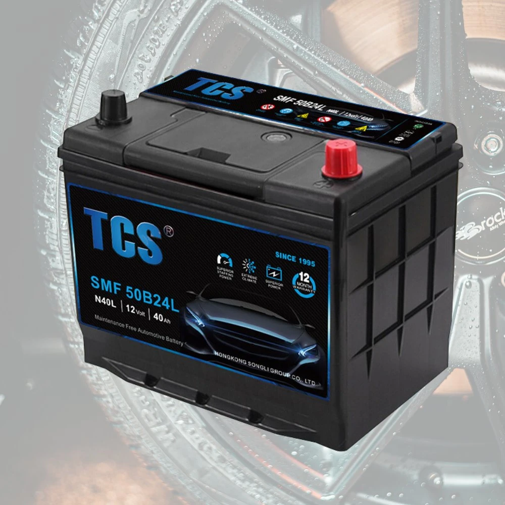 Reliable And Safe Performance Japanese Jis Cars/Vehicle 340 Cca 32 Ah 50B24L N40L Series Car Battery For Golf Carts